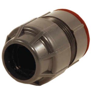 Recommended MicroDuct and FuturePath enclosure connector for OSP applications. Used to join Dura-Line's MicroTechnology products to assorted cabinets. Bulkhead Connectors are also available in sizes 8.5mm and 12.7mm