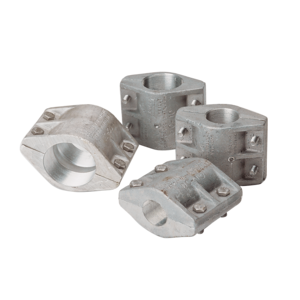 The DC-10 Split coupler is a 2-piece aluminum coupler that 
provides a water-tight and air-tight connection in 
buried and underground applications with a high pull-out 
strength. The clam-shell design allows users to easily access 
the cable after the coupler is installed. A duct holder tool is also available to aid in installation.