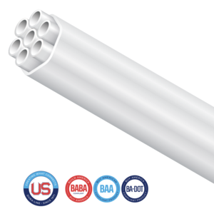 FuturePath Plenum with the super slick Silicore® permanent lining is used exclusively in plenum applications such as designated return air plenums and under floor return air spaces. ETL approved for Plenum applications per UL-2024 and UL-94-VO. 
