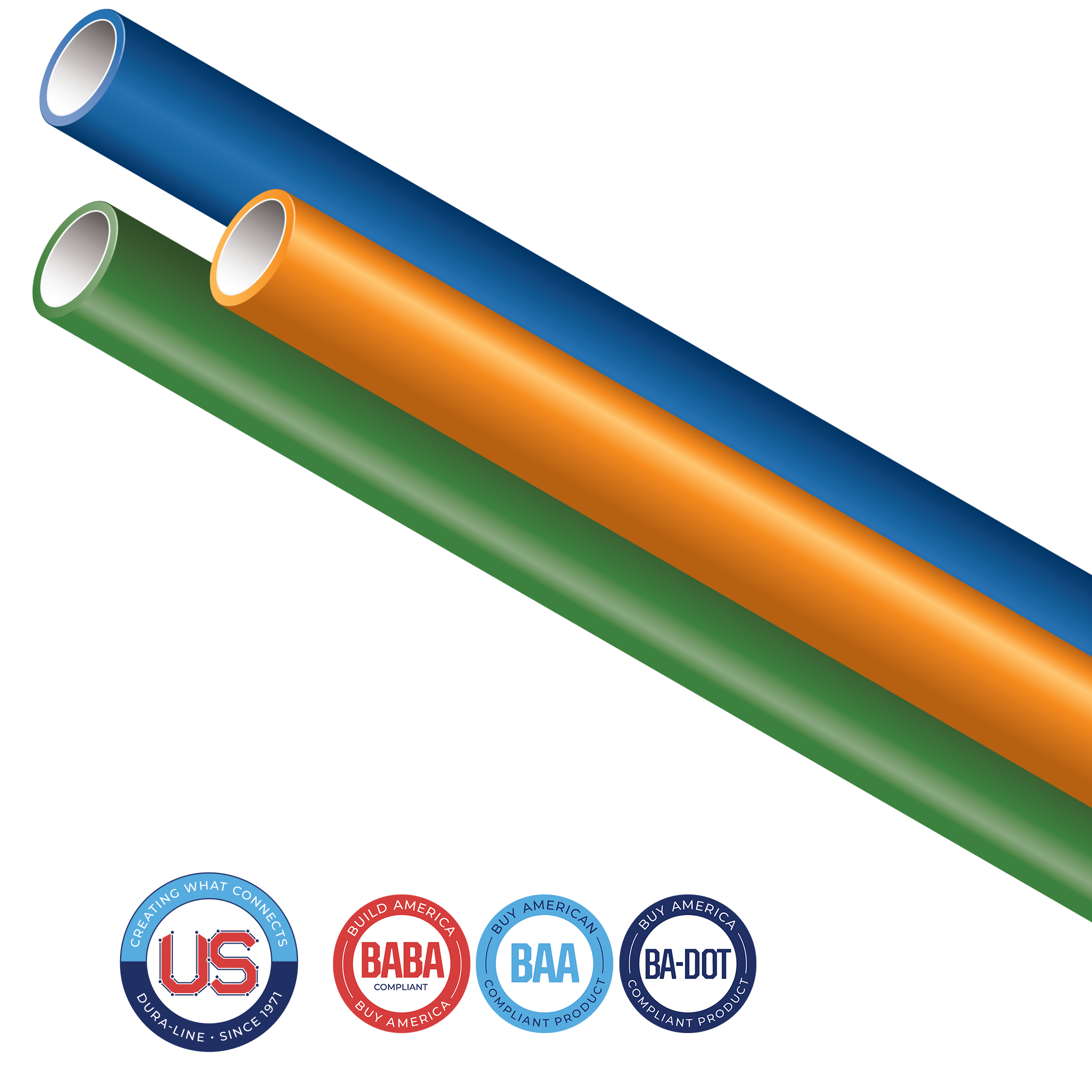 MicroDucts are a great way of getting the most versatility out of your current empty duct system. Why install one fiber cable when you could install multiple MicroDucts? Each MicroDuct is a pathway for fiber now or in the future. Expand your network as your needs require. 