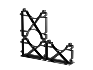 Available in intermediate and base configurations that snap into place, Duct Spacers are used to support duct arrays within trenches. Made from high-impact polymers, Duct Spacers can support heavy loads in direct bury installations while still being lightweight and easy to assemble by hand.